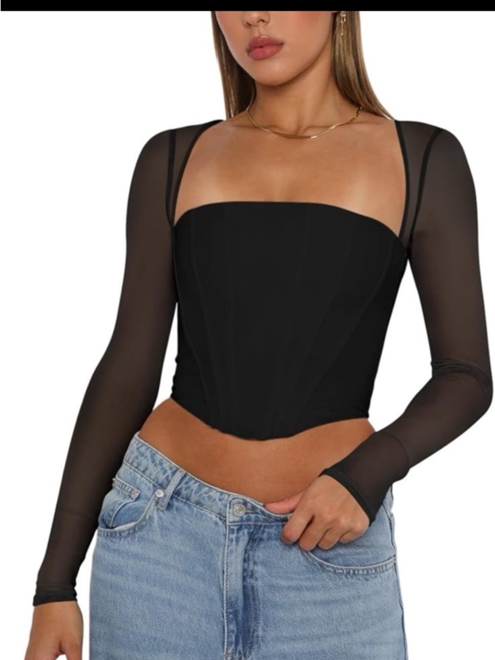 Women’s corset top